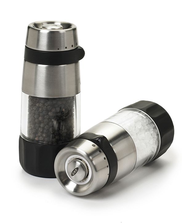 OXO Salt and Pepper Shakers, Grinder Set & Reviews Home Macy's