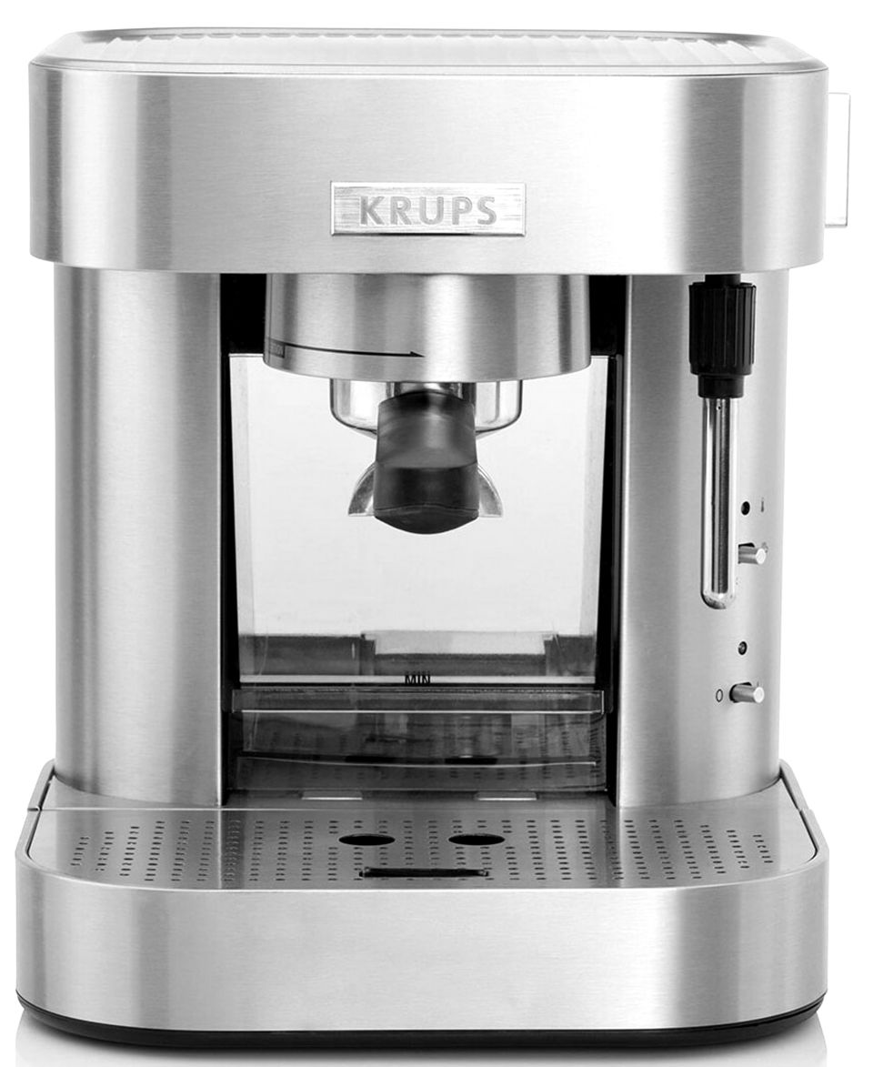 Krups XP601050 Espresso Machine, Mechanical 15 Bar Pump