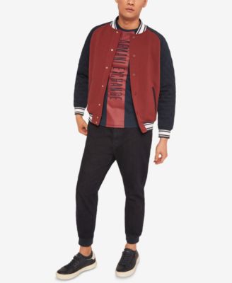 armani exchange varsity jacket