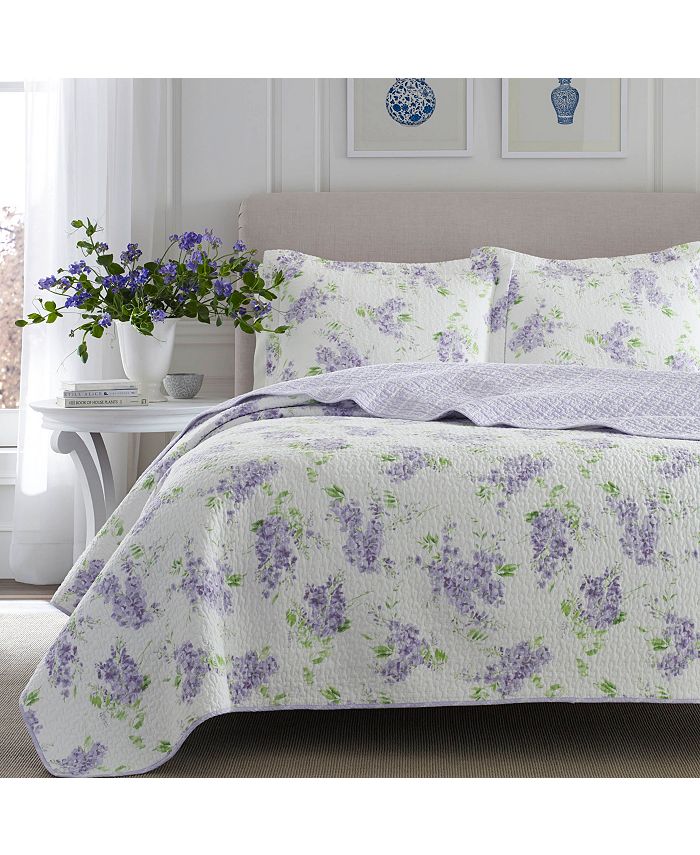 A wide range of available colours in our catalogue: king keighley pastel purple quilt set