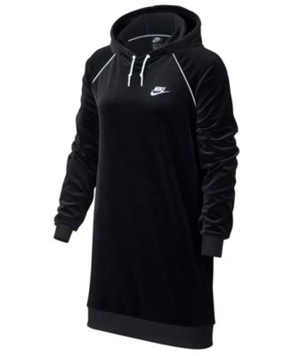 Nike Sportswear Velour Hoodie Dress 