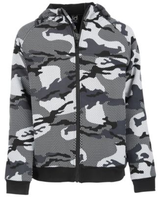 boys camo fleece jacket