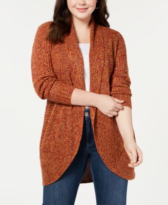 plus size gold cardigan