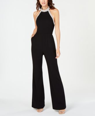 off the shoulder maternity jumpsuit