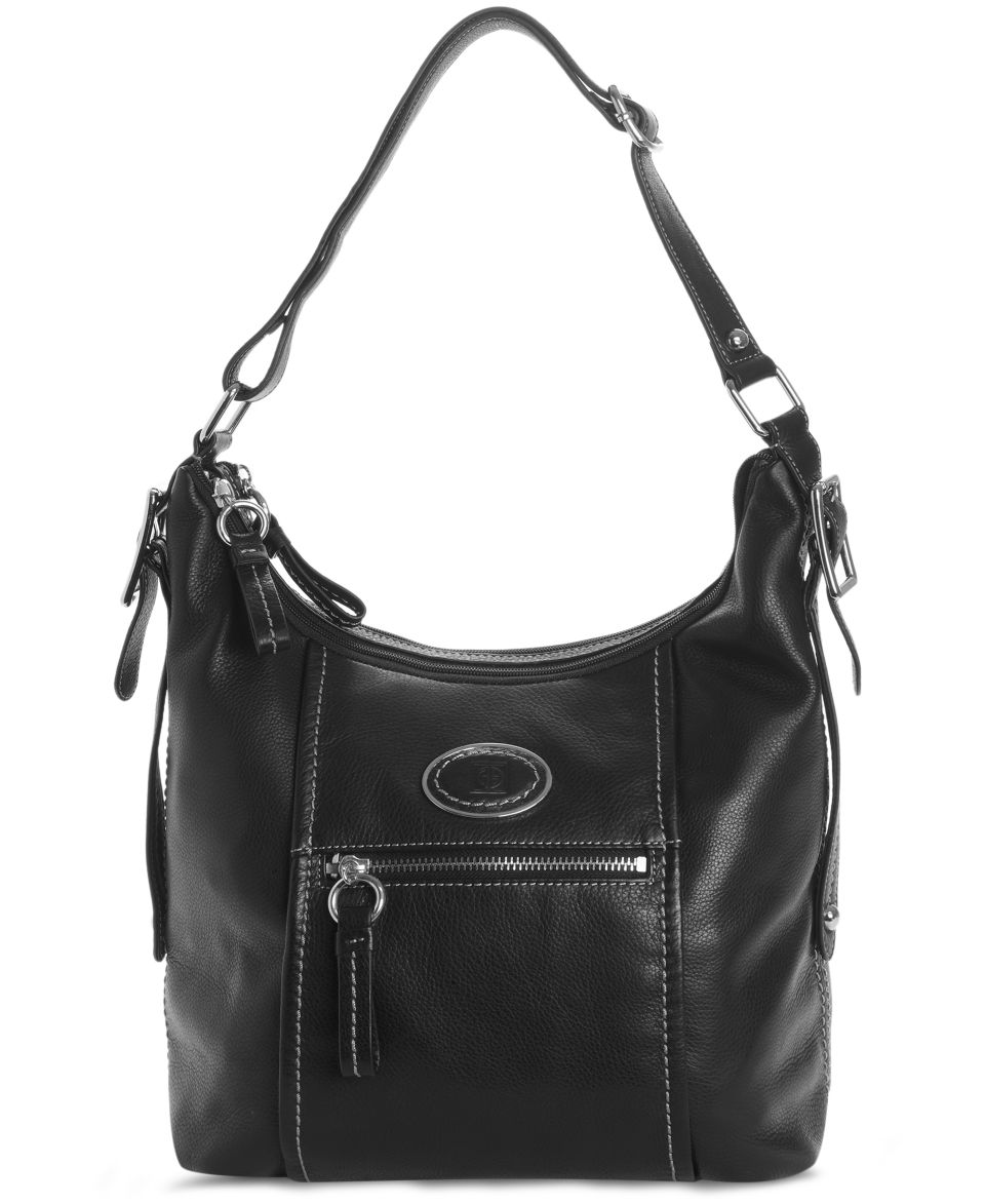 Giani Bernini Handbag, Collection Leather Top Zip Bag   Handbags & Accessories