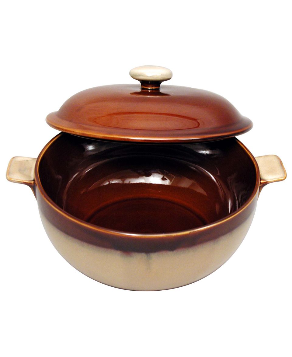 Sango Serveware, Nova Brown Covered Casserole