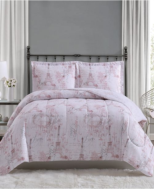 Pem America Paris 2 Pc Twin Comforter Mini Set Created For Macy S Reviews Bed In A Bag Bed Bath Macy S