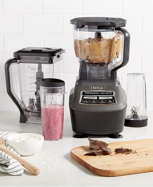 Ninja Bl770 Blender Food Processor Mega Kitchen System Reviews Small Appliances Kitchen Macy S