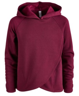 tulip hem hoodie