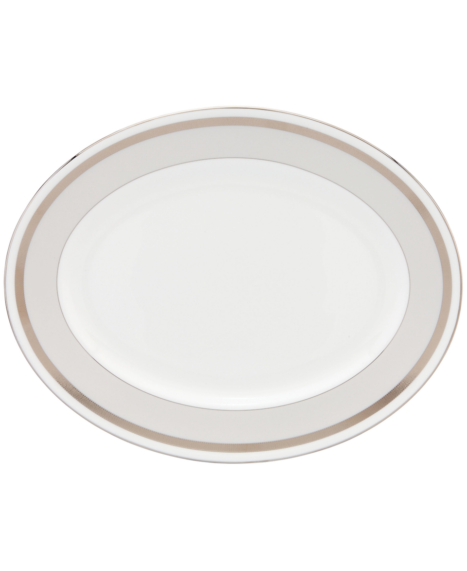 kate spade new york Dinnerware, Grace Avenue Oval Platter   Fine China