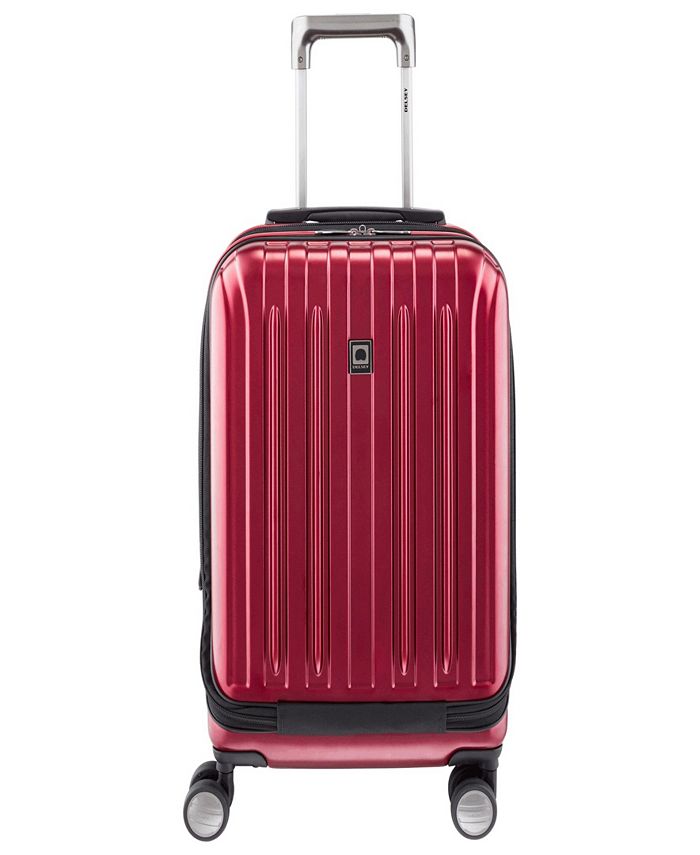 Delsey Titanium 19" International Spinner CarryOn Suitcase & Reviews