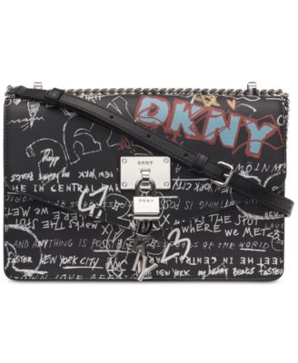 dkny elissa graffiti bag