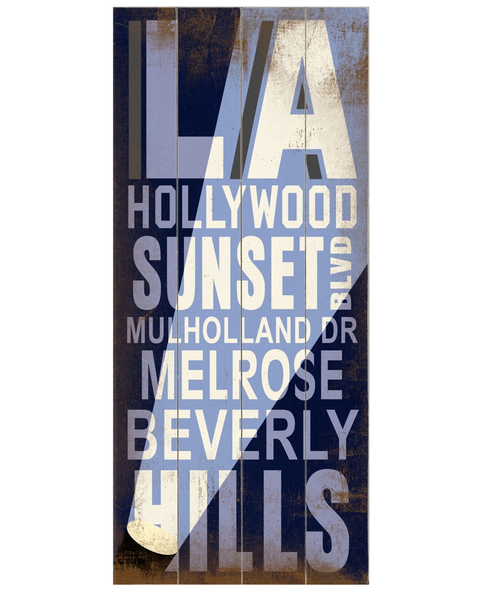 ArteHouse Wall Art, LA Hollywood Transit Sign   Wall Art   for the