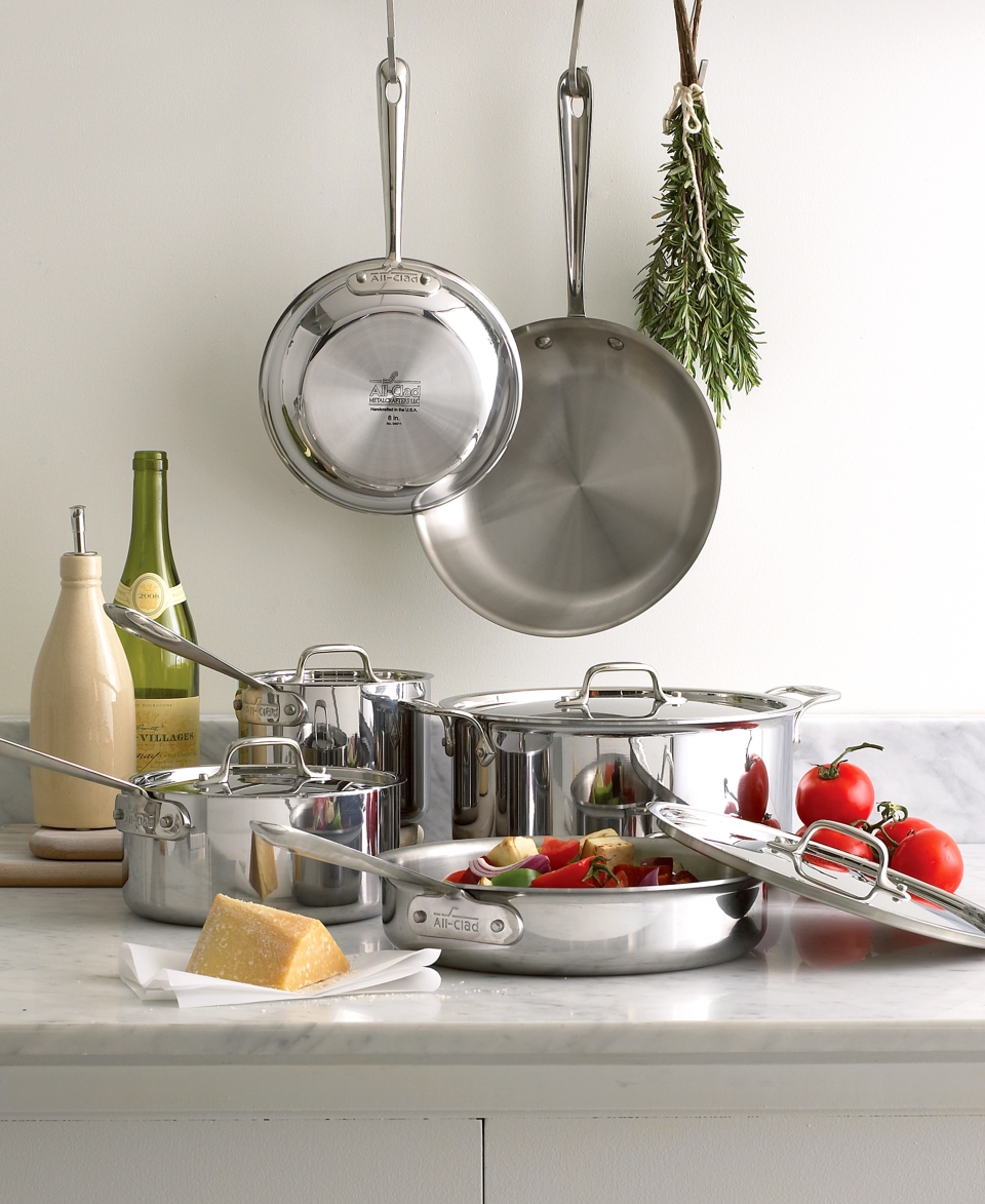 All Clad Stainless Steel Cookware Collection