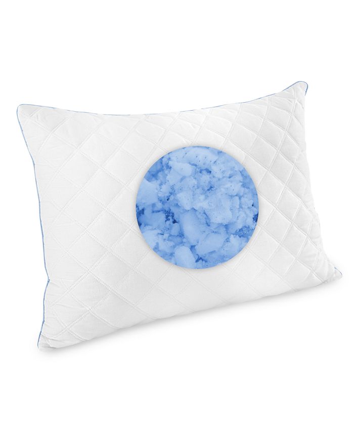 Quilted GelInfused Memory Foam Cluster Standard Pillow