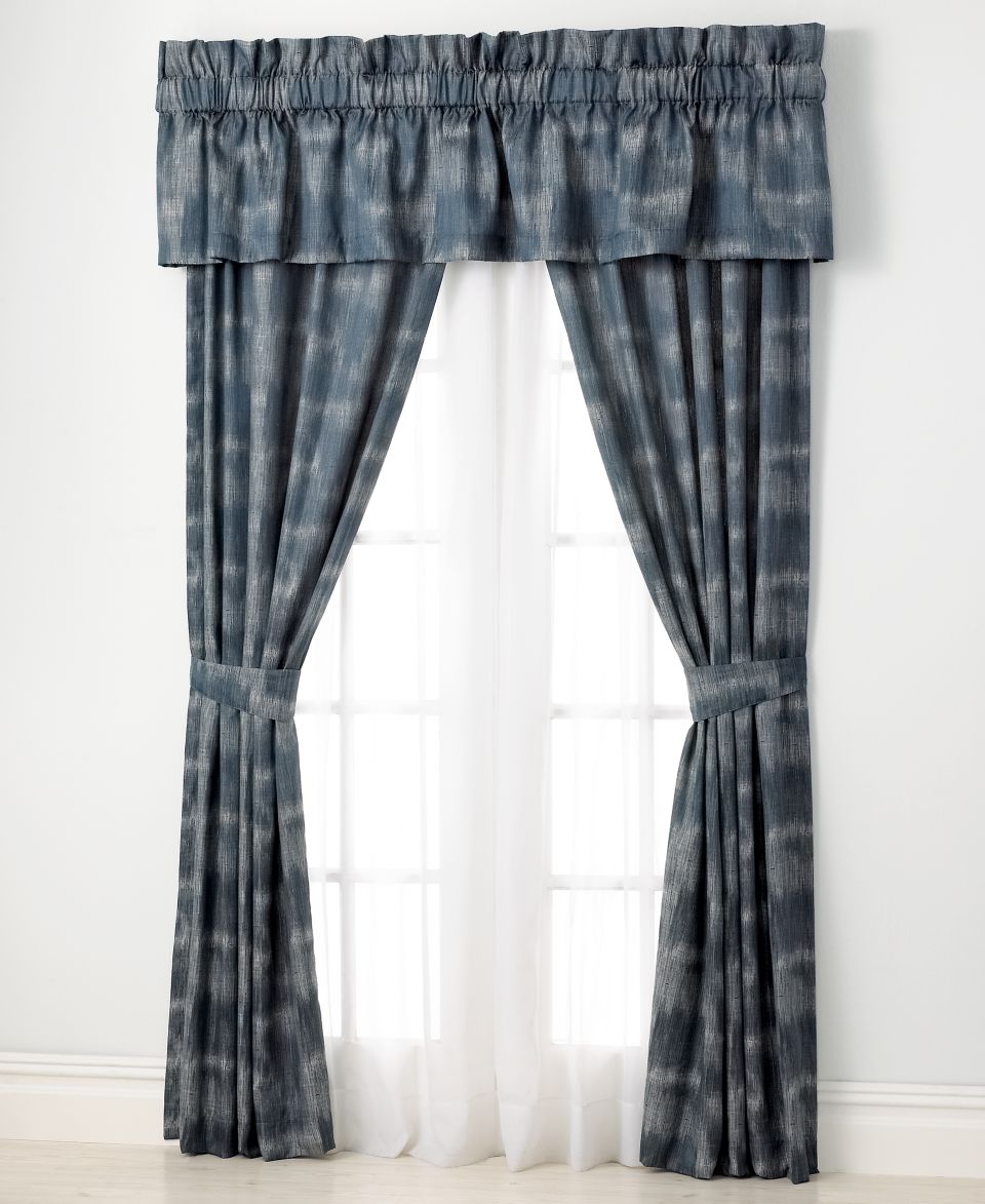 Tommy Bahama Home, Pair of Indigo Ombre Window Panels