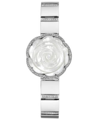 anne klein silver bracelet watch