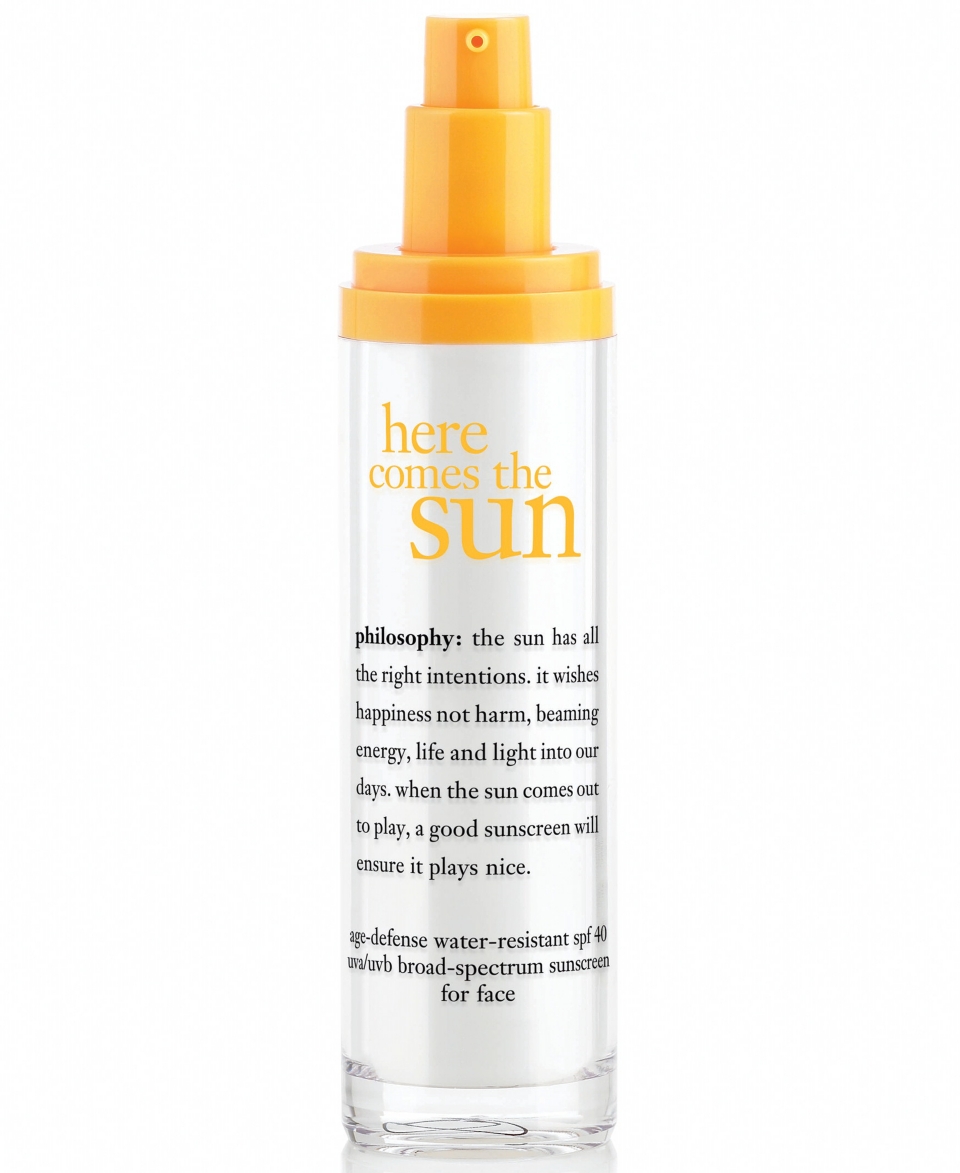 sun age defense sunscreen for face, spf 40   Makeup   Beauty