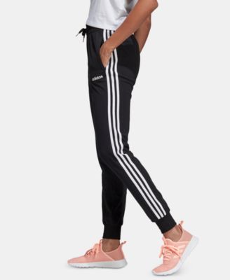 adidas essential 3 stripe jogging pants ladies