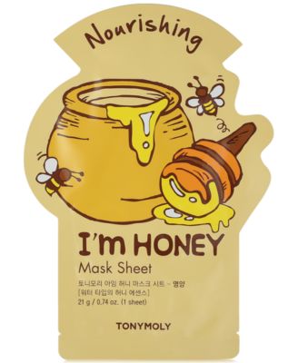 Маска для лица TONYMOLY Im Honey Sheet, 0,74 унции.
