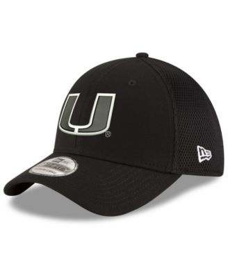 black miami hurricanes hat