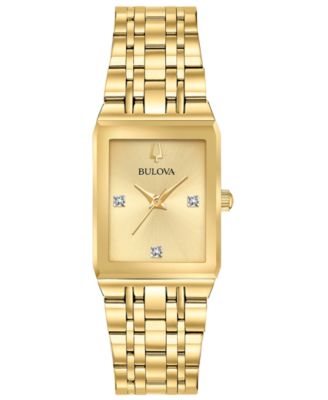 bulova 3 diamond watch