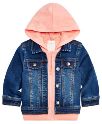 hooded denim jacket kids
