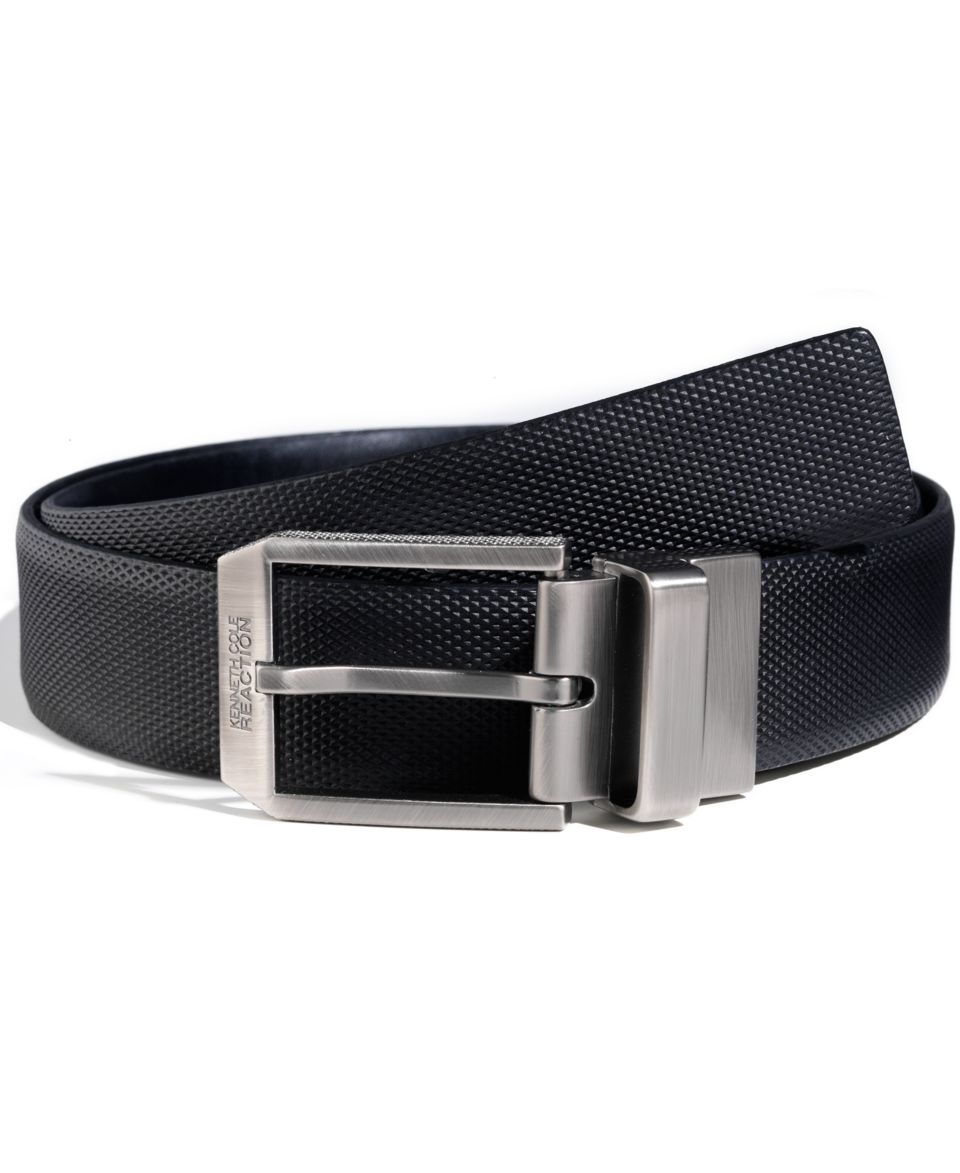 Kenneth Cole Reaction Belt, 30mm Cut Edge Bridle Reversible with