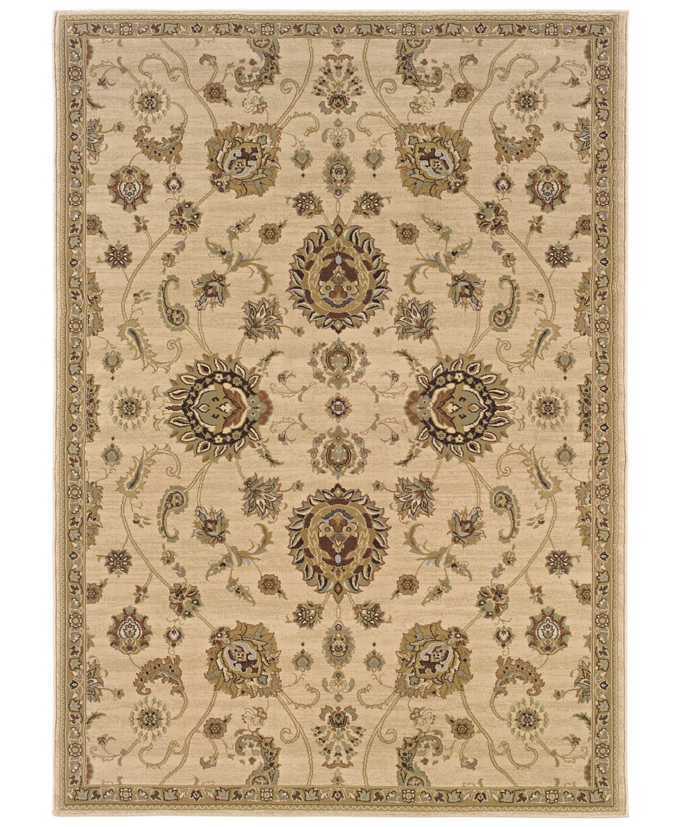 NEW Sphinx Round Area Rug, Ariana 2302A Alexandria Ivory 8