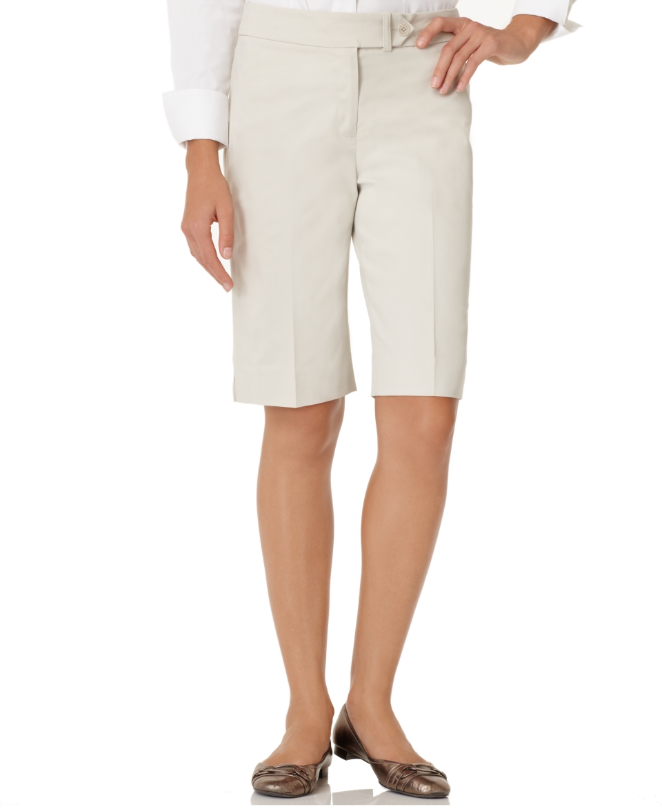 Jones New York Signature Shorts, Twill Walking