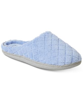 women's leslie quilted microfiber terry clog slipper