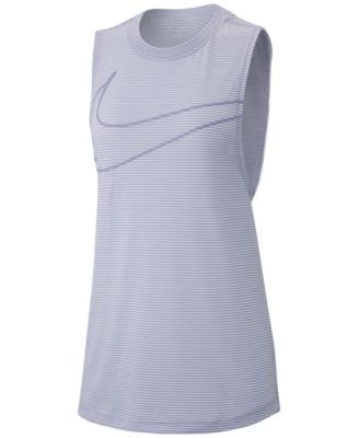 nike striped tank top