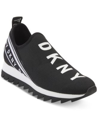 dkny wedge sneakers