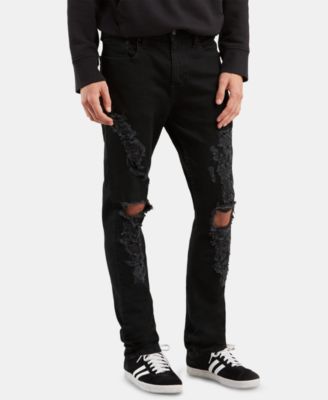 levi's 512 black mens jeans