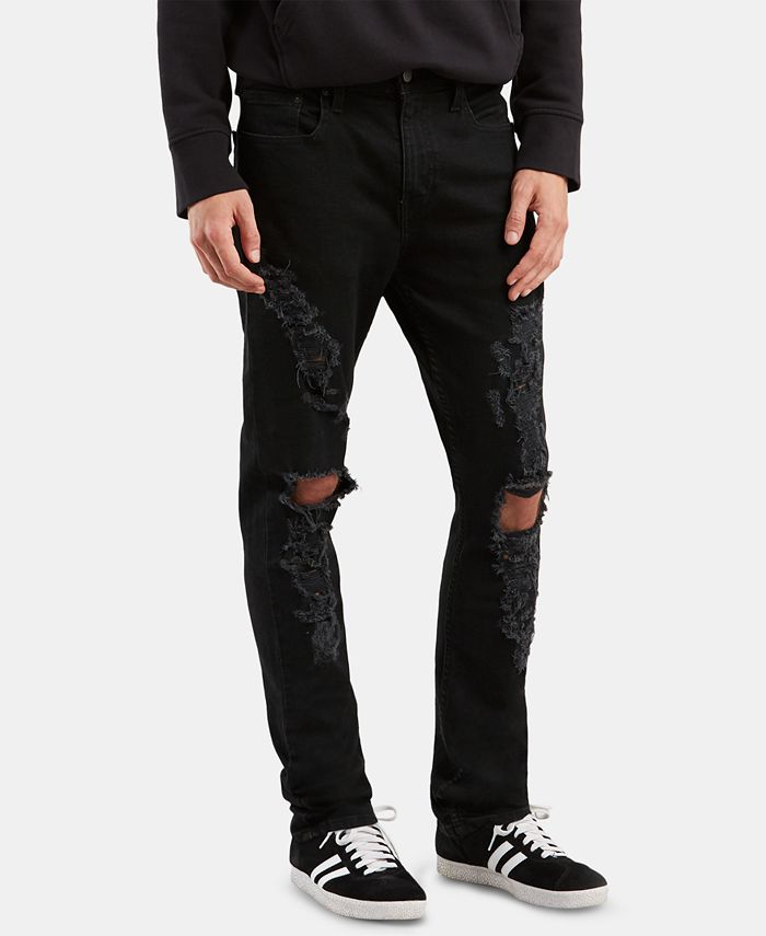 Levi's Levi’s® Flex Men's 512™ Slim Taper Fit Ripped Jeans & Reviews ...