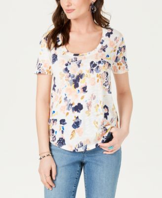 macys womens lucky brand tops