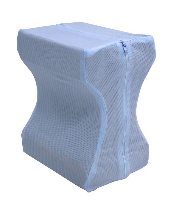 Sharper Image Calming Comfort Charcoal Infused Cooling Knee Pillow