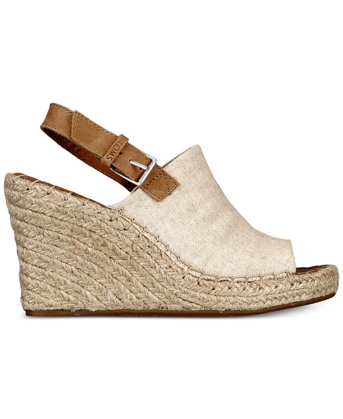 toms espadrille platform