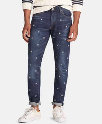 ralph lauren embroidered jeans