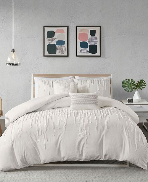 Jla Home Urban Habitat Paloma Full Queen 5 Piece Cotton Comforter Set Reviews Bed In A Bag Bed Bath Macy S