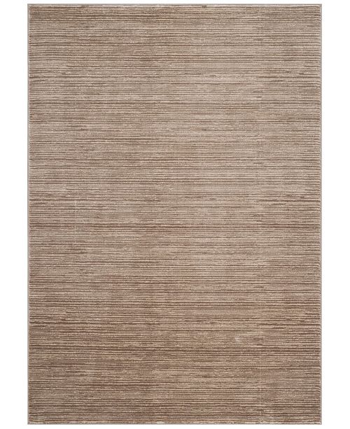 Safavieh Vision Light Brown 6 7 X 6 7 Round Area Rug Reviews Home Macy S
