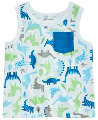 baby boy white tank tops