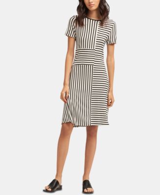 short sleeve striped dress