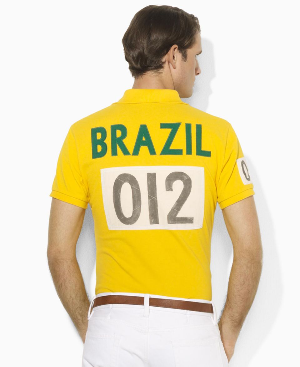 Polo Ralph Lauren Brazil Country Mesh Polo