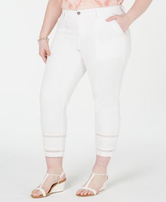 style and co plus size capris