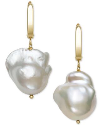 macys pearl earrings
