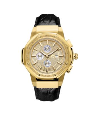 gold plated watch mens