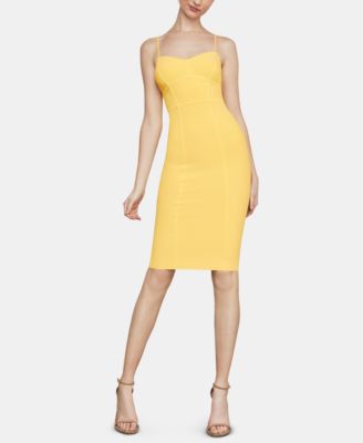 bcbgmaxazria strappy bodycon dress