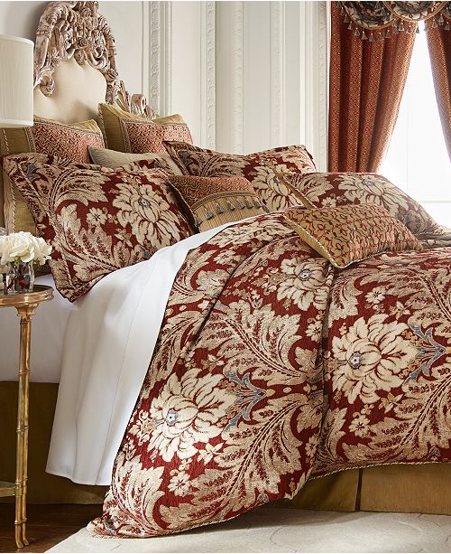 Croscill Arden 4 Piece Queen Comforter Set Reviews Comforters Bed Bath Macy S