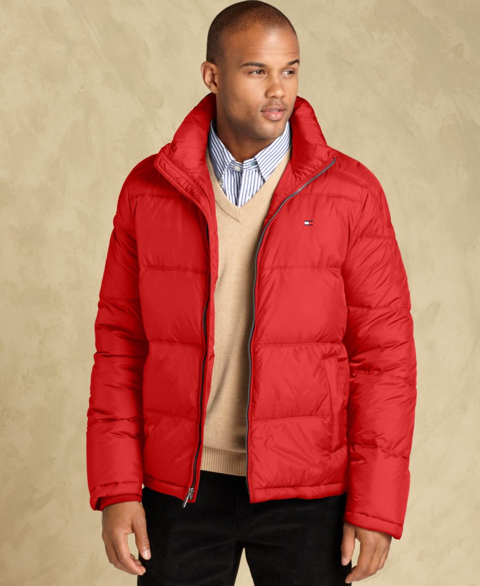 Tommy Hilfiger Big and Tall Jacket, Down Filled Puffer Jacket